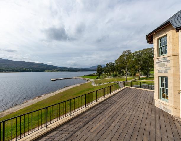 View from Schiehallion House